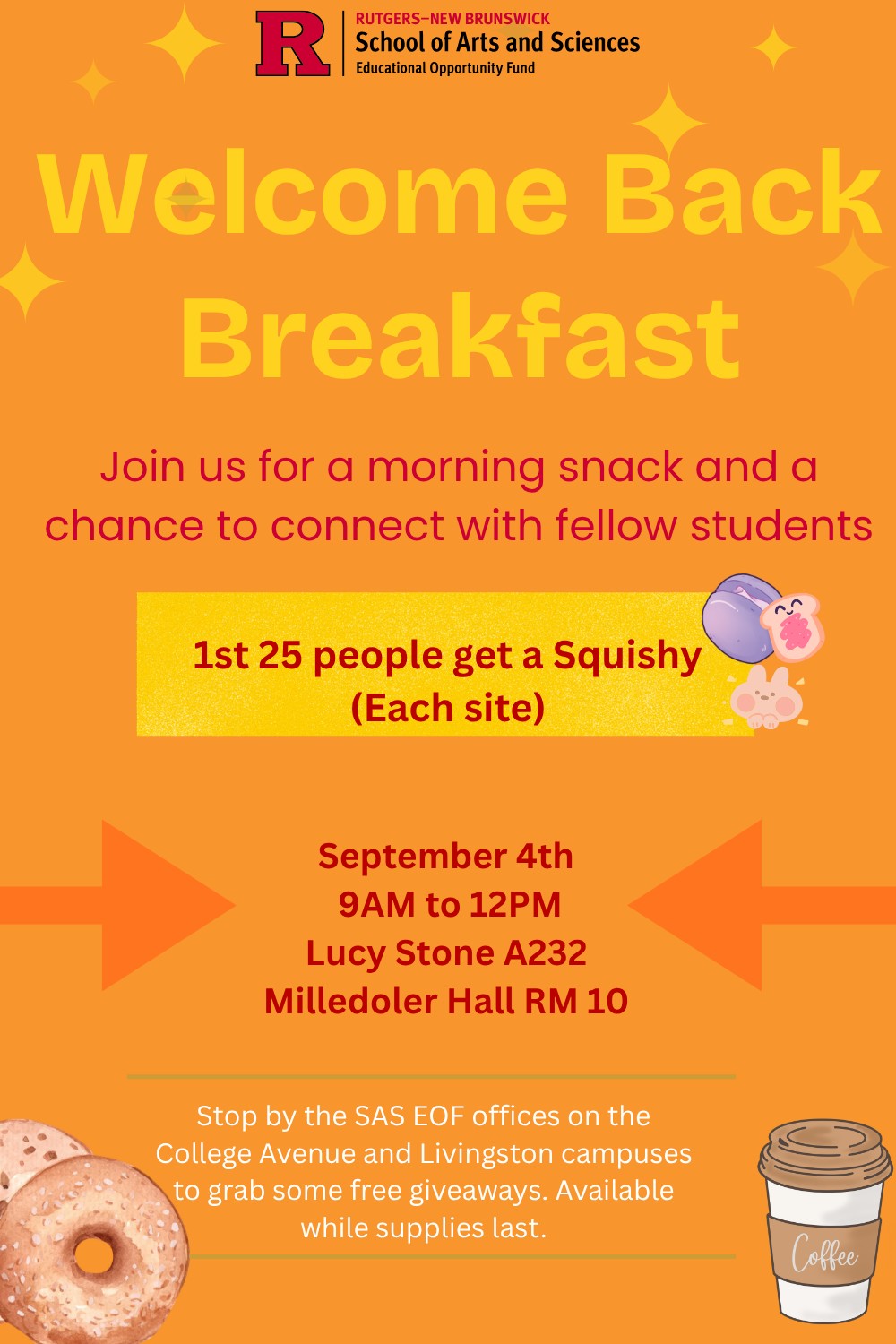 Welcome Back Breakfast Flyer 2
